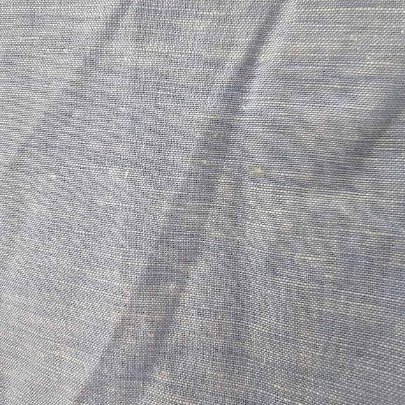 GAP Linen Cotton Blazer Chambray Light Blue Lined Single One Button NWT Size 14 - Picture 6 of 10